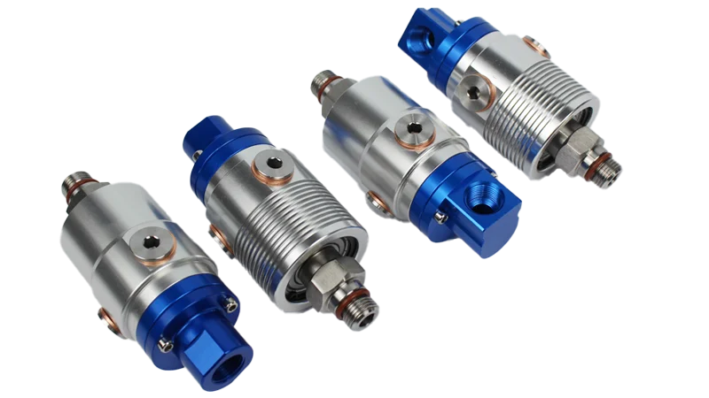 Textile machinery rotary joint