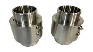 How to achieve non exposed rotary joints