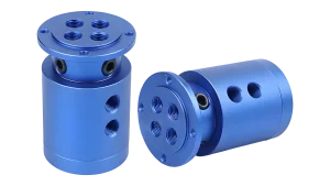 High temperature rotary joint  with different media