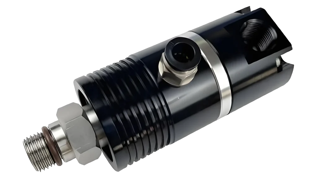 High speed rotating joint for machining center water outlet