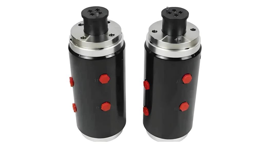 Hydraulic oil film sealed high-speed rotary joints