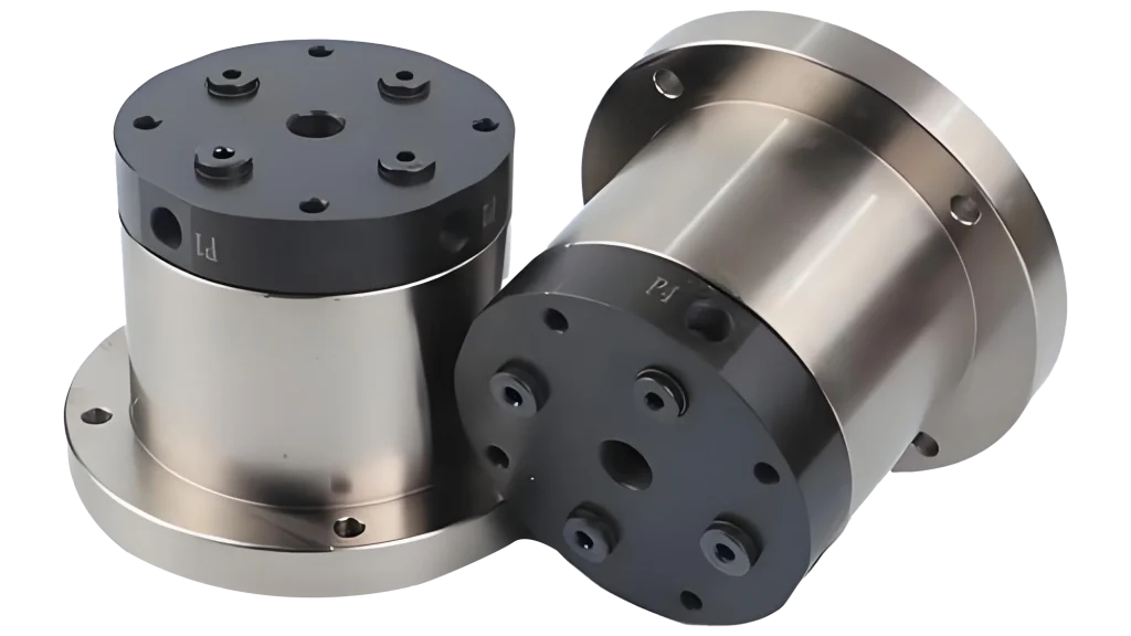 Machine tool fixture multi station rotary joints