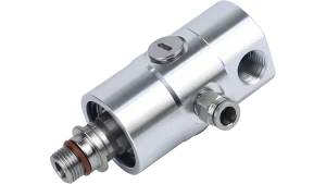 Machine tool spindle center water outlet  rotary joints