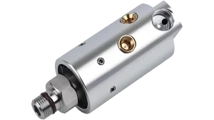 Working principle of hydraulic center rotary joint