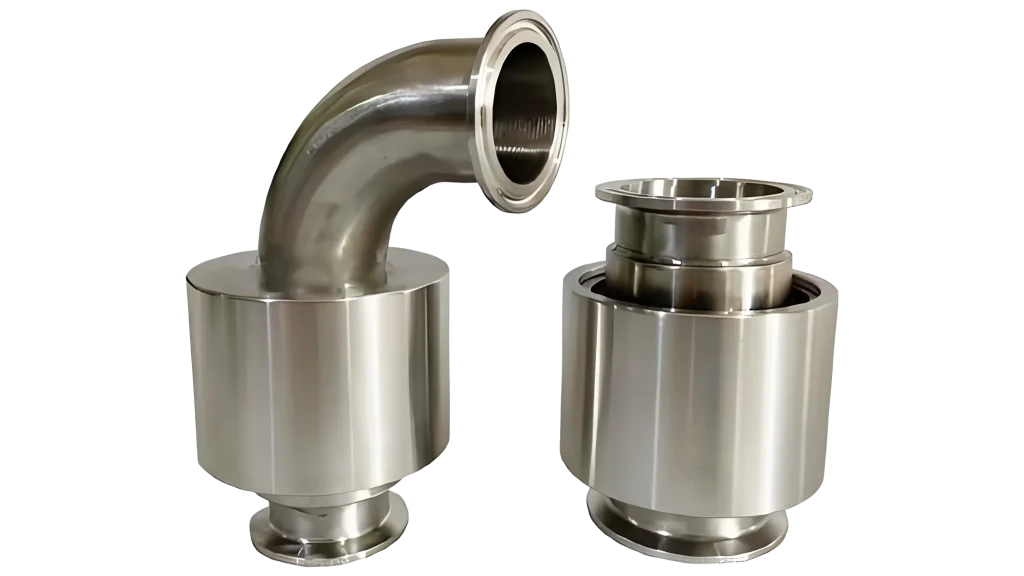 Sanitary grade pipeline rotary joints
