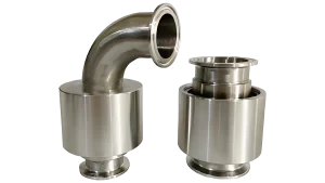Sanitary grade pipeline rotary joints