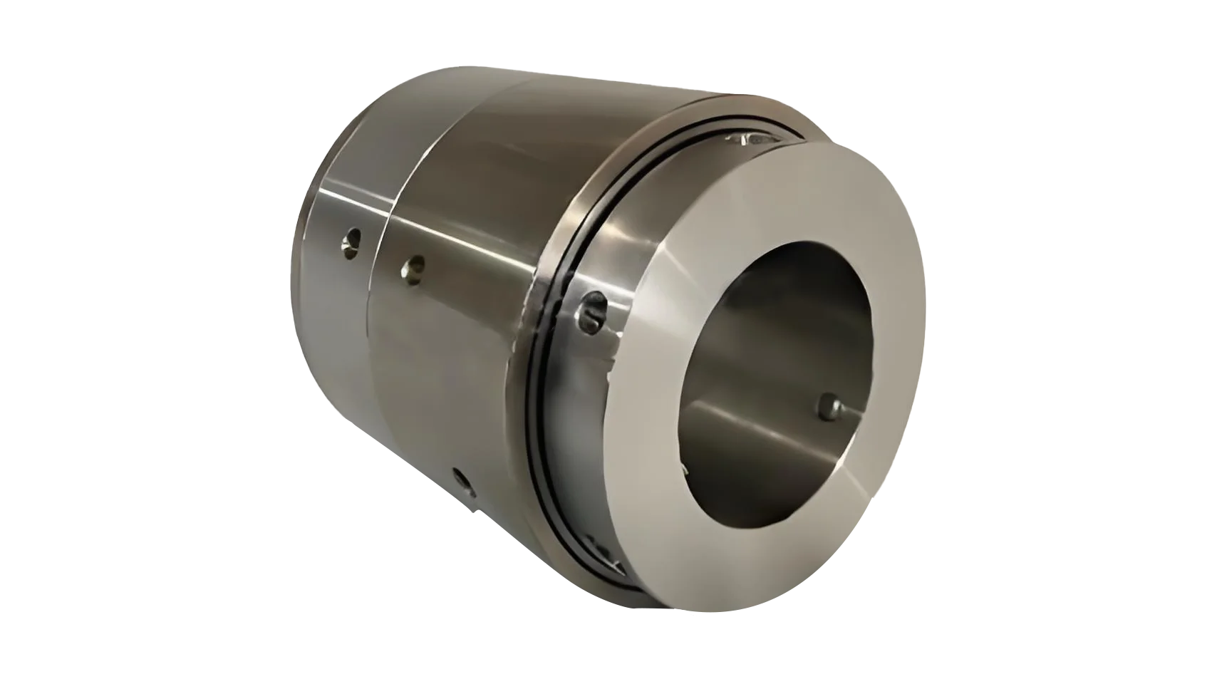 Through hole dual path high-speed rotary joint
