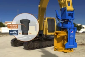 Application of rotary joints in equipment accessories