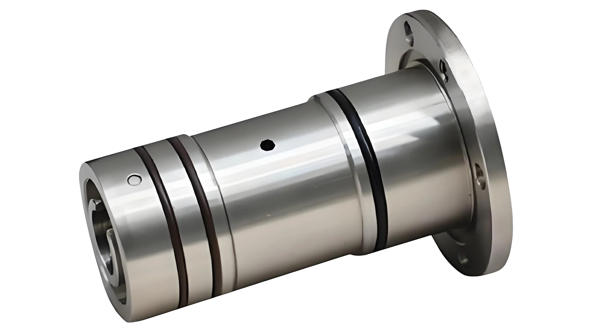 Install rotary joints on hydraulic equipment