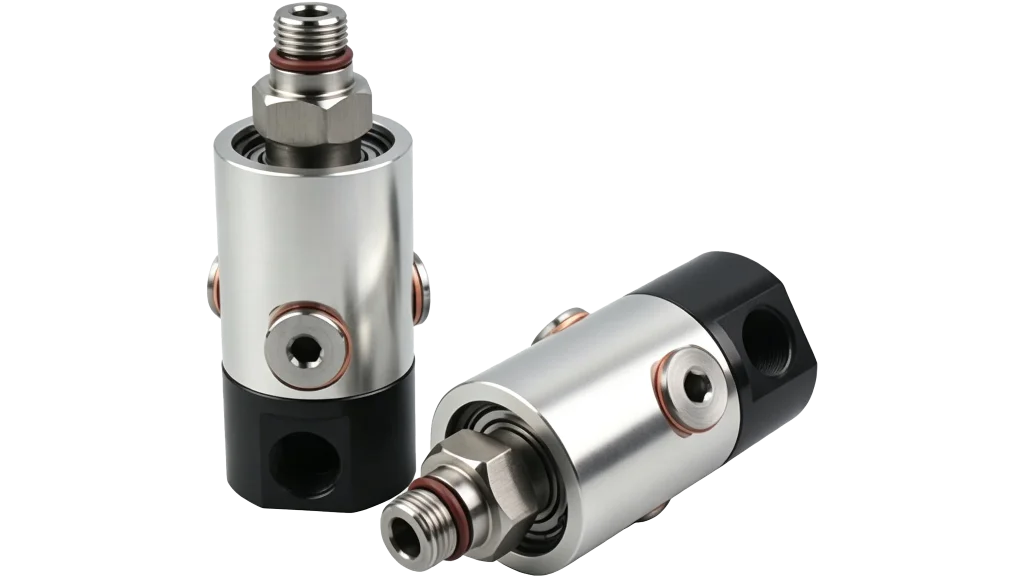 Central water outlet deep hole drilling rotary joint