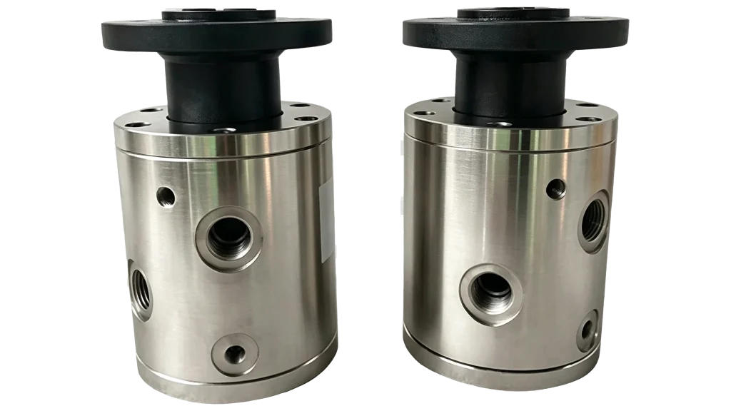 Internal thread high-speed rotary joint