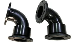 90 degree flange swivel union