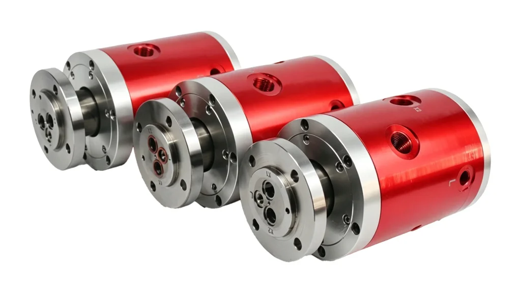 Expansion and contraction cylinder rotary joint