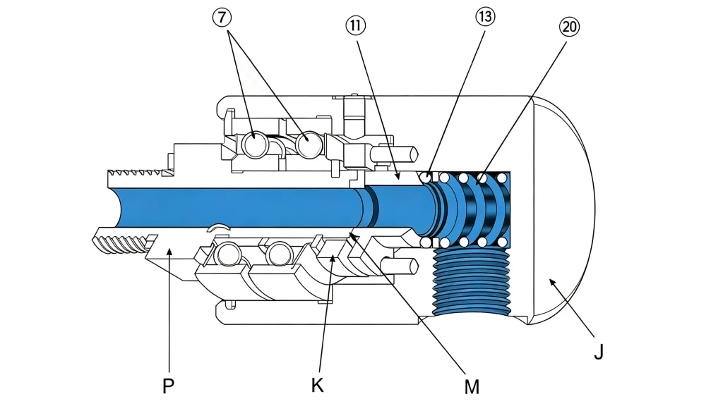 Ha-type-swivel-union
