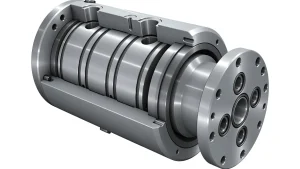 Gap sealing oil cylinder matching rotary joint