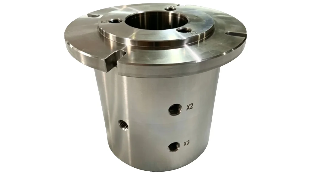 Through-hole-hydraulic-rotary-joint